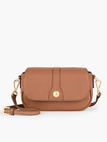 Baguette Leather Shoulder Bag