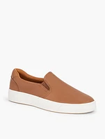 Keds® Pursuit Slip-On Leather Sneakers