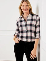 Flannel Modern Classic Shirt - Starry Plaid