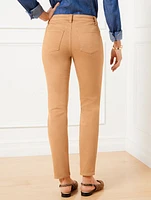 Slim Ankle Jeans - Pigment Dye Curvy Fit