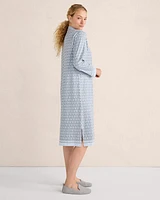 Organic Cotton Jersey Ikat Sleep Dress