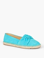 Izzy Cinched Suede Espadrilles