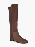 Tish Suede Stretch Riding Boots