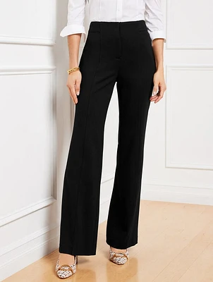 Luxe Ponte Flare Leg Pants