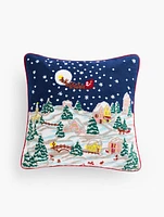 Winterscape Square Pillow