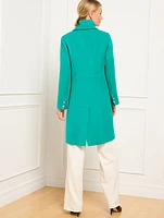 Patch Pocket Long Coat