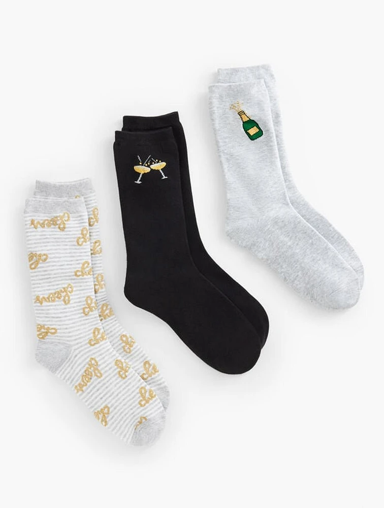 Host Toast 3-Pack Socks