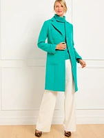 Patch Pocket Long Coat