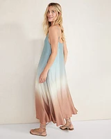 Silky Ombré Maxi Dress