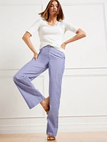 Talbots Greenwich Pants - Lawn Stripe