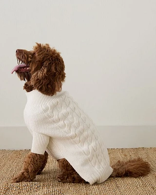 Organic Cotton Dog Sweater