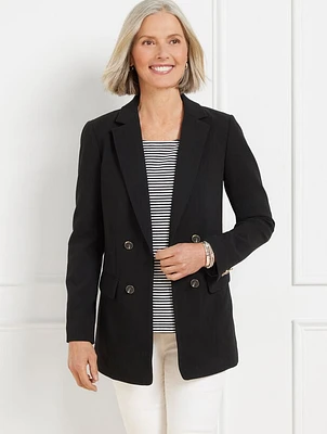 Tailored Stretch No Close Blazer