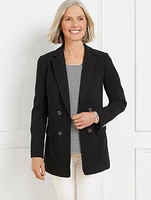 Tailored Stretch No Close Blazer