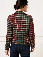 Tweed Fringe Jacket