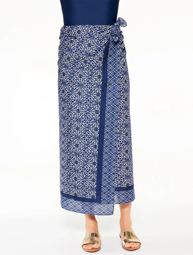Aqua Club Pareo Cover-Up - Ibiza Tile