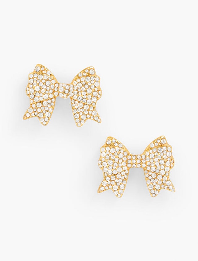 Party Bow Stud Earrings