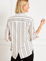 Non-Iron Tunic - Chatham Stripe