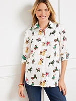 Modern Classic Shirt - Dogs of Christmas