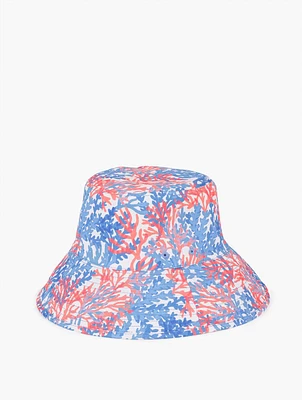 Dynamic Coral Reversible Bucket Hat