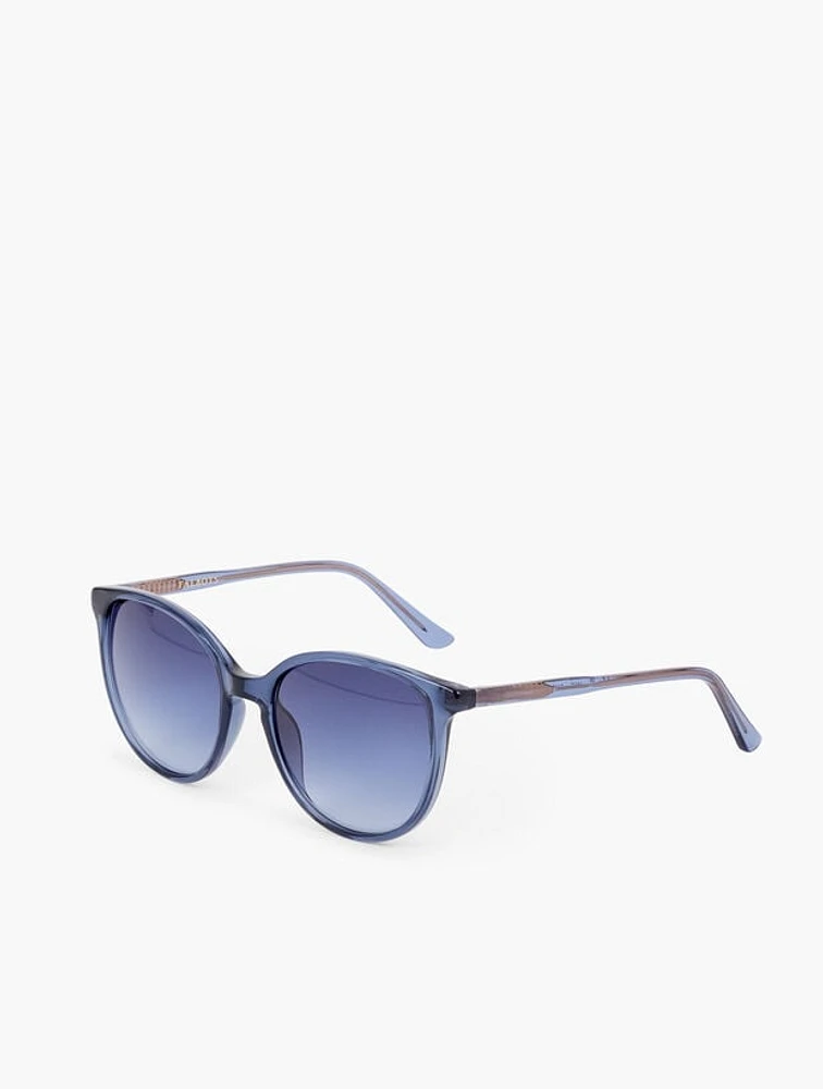 Jane Round Cat's-Eye Sunglasses