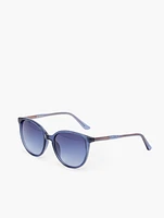 Jane Round Cat's-Eye Sunglasses