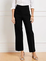 Tailored Stretch Slim Wide Ankle Pants