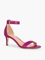 Trulli Nappa Ankle Strap Sandals