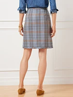 A-Line Skirt - Windy Plaid