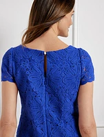 Crochet Lace Shift Dress