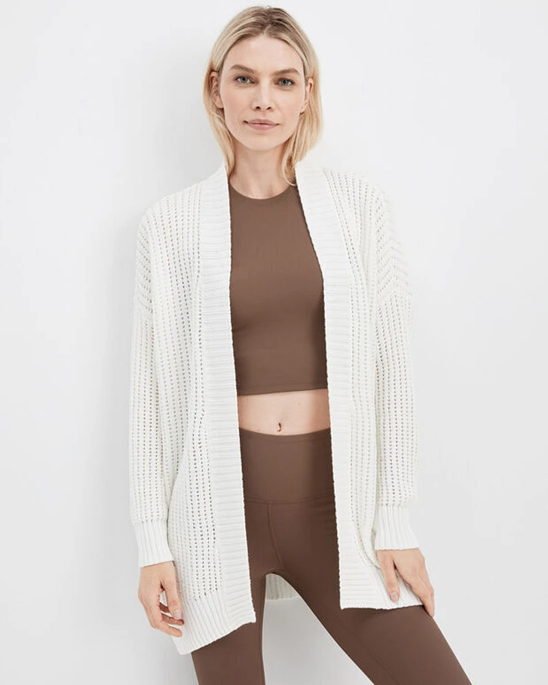 Organic Cotton Cocoon Cardigan