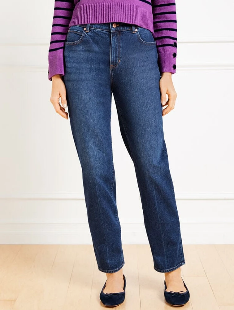 High Waist Relaxed Leg Jeans - Stillwell Wash