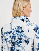 Non-Iron Perfect Shirt - Ikat Floral