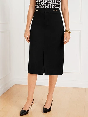 Ponte Pencil Skirt