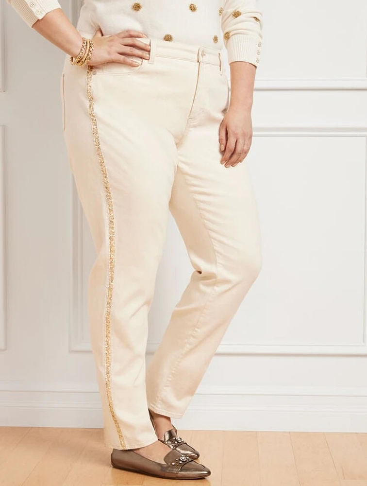 Straight Leg Jeans
