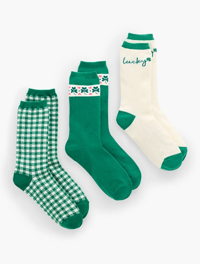 St. Patty’s 3-Pack Sock Gift Set