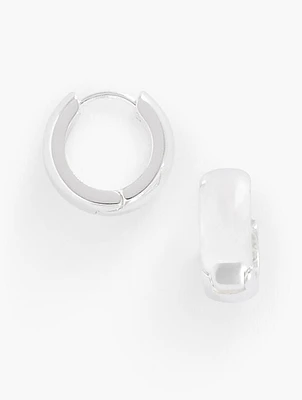 Classic Huggie Hoop Earrings