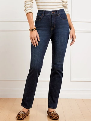 Straight Leg Jeans - Melrose Wash