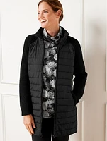 Thermolite® Quilted Sweater Jacket