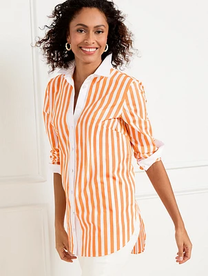 Boyfriend Shirt - Sweet Stripe