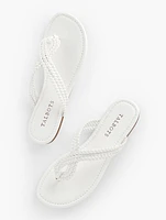 Cece Braid Thong Sandals