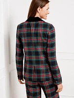 Celebrate Plaid Blazer