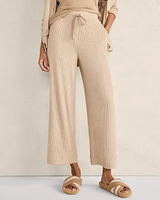 Sweater Knit Wide Leg Pants