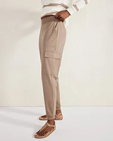 Organic Cotton Interlock Cargo Pants