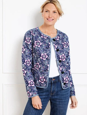 Floral Quilted Jacket