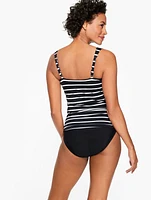 Miraclesuit® Cabana Tankini - Rocksport Stripe