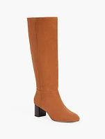 Pardo Suede Tall Boots