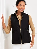 Reversible Quilted Vest