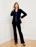 Modern Velveteen Blazer