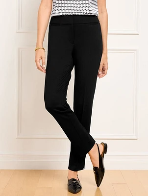 Luxe Ponte Tapered Leg Pants