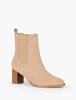 Isra Chelsea Suede Ankle Boots